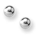Sterling Silver Round Children Post Earrings