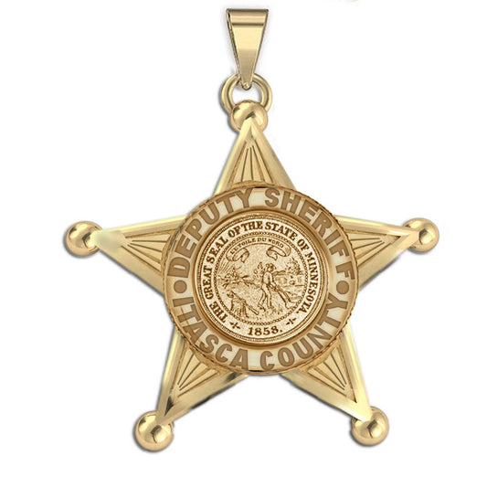 Personalized Minnesota Sheriff Badge with Rank, Number & Dept.