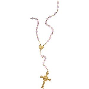 ROSE QUARTZ ROSARY