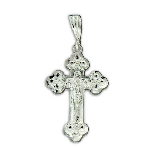 Sterling Silver Crucifix Cross Pendant