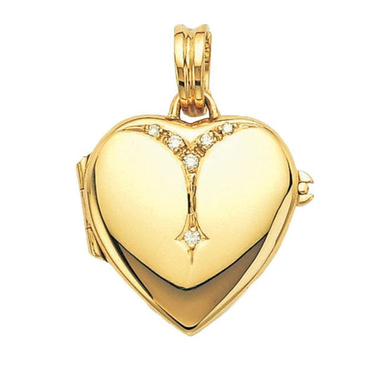 Victor Mayer 18K Gold Diamond Locket