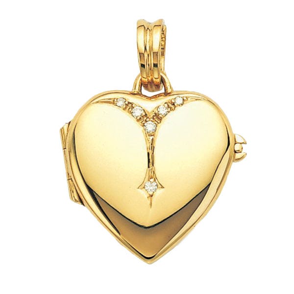 Victor Mayer 18K Gold Diamond Locket