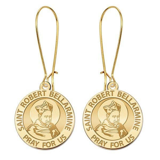 Saint Robert Bellarmine Earrings "EXCLUSIVE"