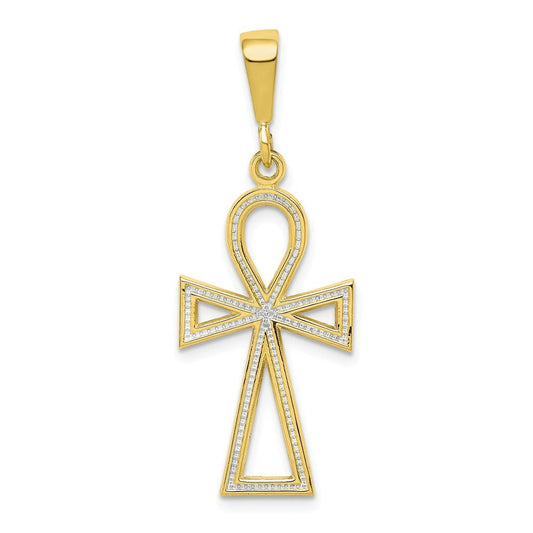 10k Cross Charm