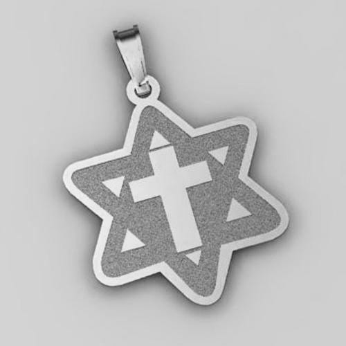 "Star of David" w/ Cross Pendant