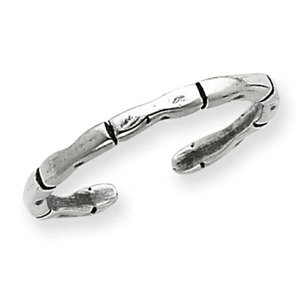 Sterling Silver Solid Toe Ring