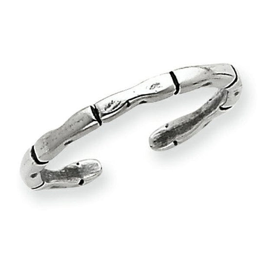 Sterling Silver Solid Toe Ring