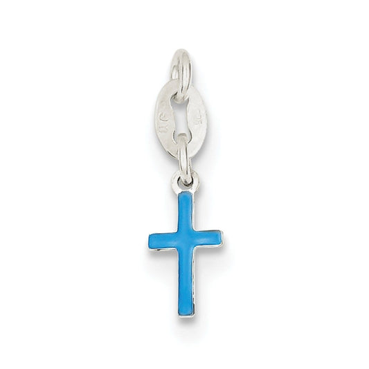 Sterling Silver Enameled Charm