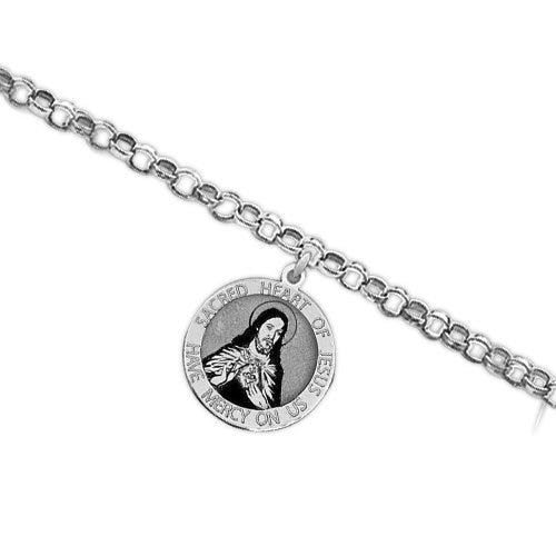 Sacred Heart of Jesus Religious Anklet - "EXCLUSIVE"