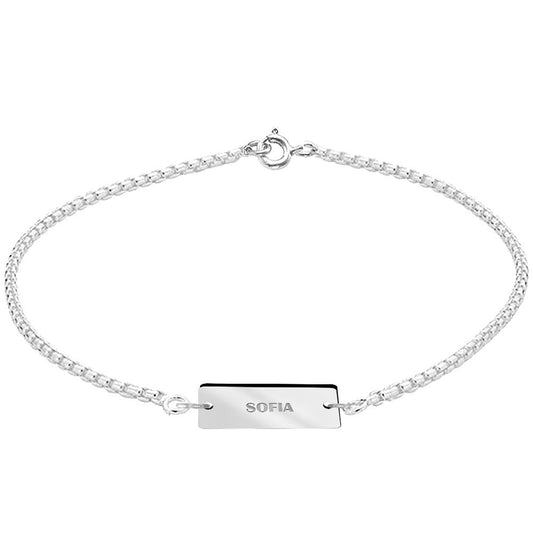 Dainty Personalized Name Anklet