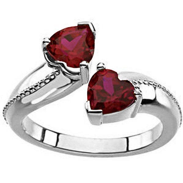 Solid Gold Birthstone Promise Ring