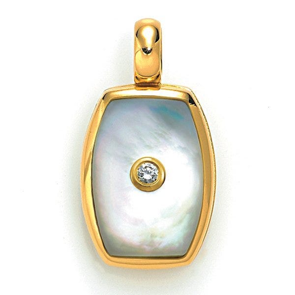 Victor Mayer 18K Gold Diamond Locket