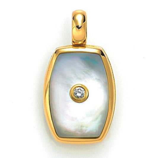Victor Mayer 18K Gold Diamond Locket
