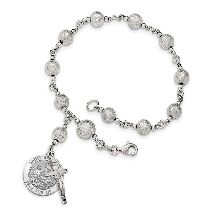 Saint Bernadette Rosary Bracelet "EXCLUSIVE"