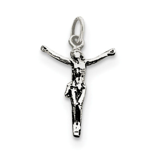Sterling Silver Corpus (Crucified Christ) Charm