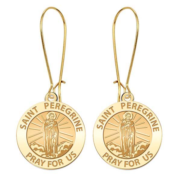 Saint Peregine Earrings "EXCLUSIVE"
