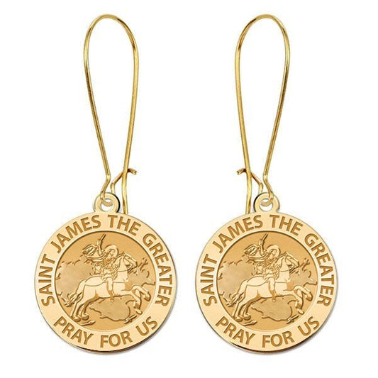 Saint James the Greater Earrings "EXCLUSIVE"