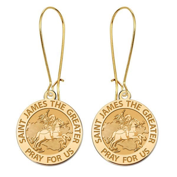 Saint James the Greater Earrings "EXCLUSIVE"