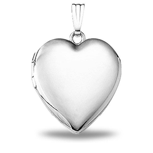 Sterling Silver Heart Photo Locket