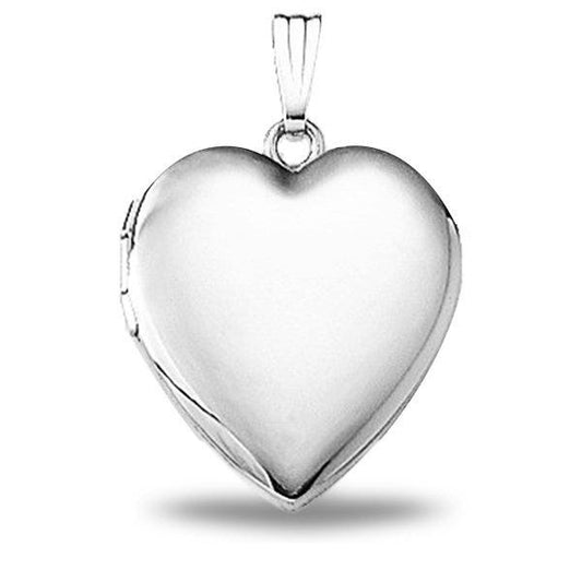 Sterling Silver Heart Photo Locket