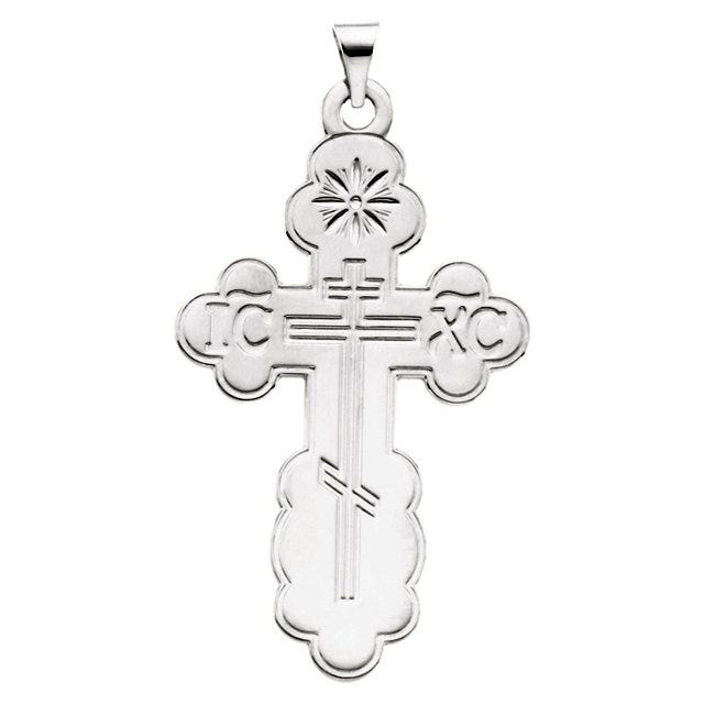 Orthodox Sterling Silver Cross