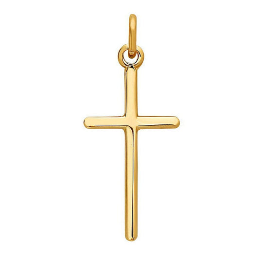 Gold Plated High Polished Cross