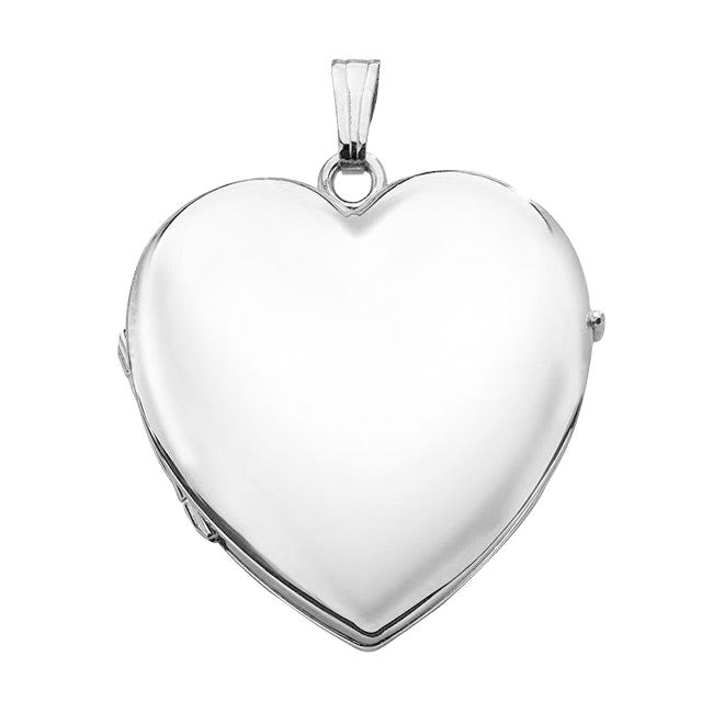 Solid 14K Gold Heart Four Photo Locket