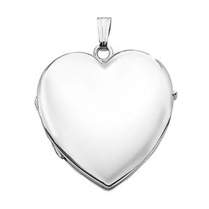 Solid 14K Gold Heart Four Photo Locket