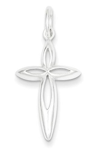 Sterling Silver Passion Cross Charm