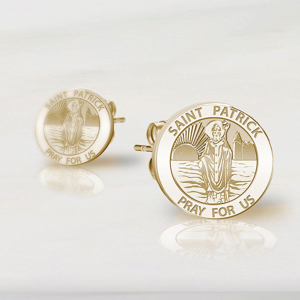 Pair of Saint Patrick Earrings