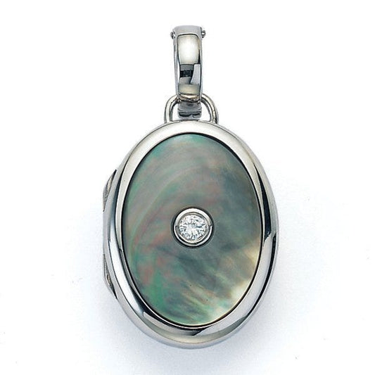 Victor Mayer 18K Gold Diamond Locket