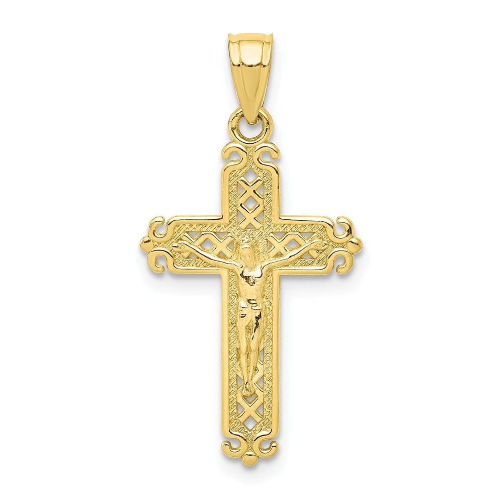 10k Crucifix Pendant