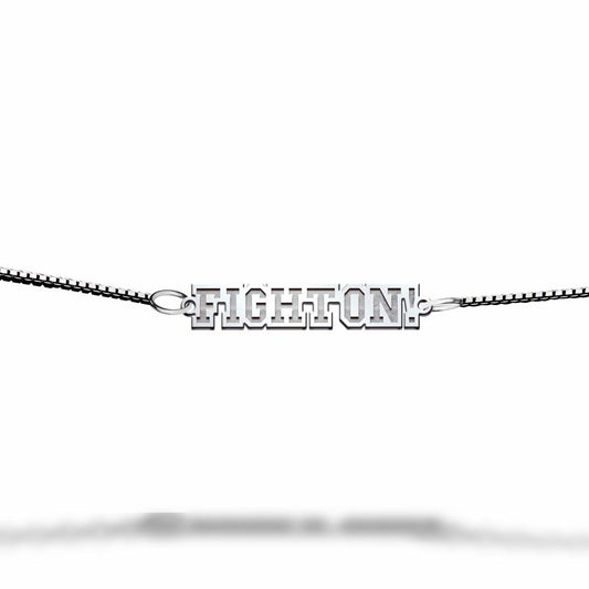 USC Block Fight On Bracelet
