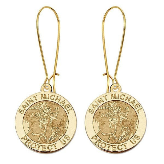 Saint Michael Earrings "EXCLUSIVE"