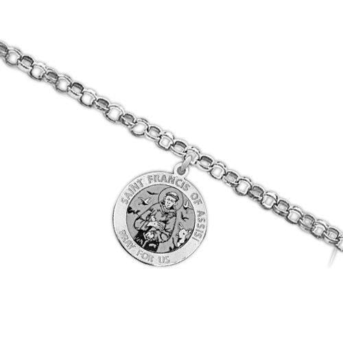 Saint Francis of Assisi Religious Anklet - "EXCLUSIVE"