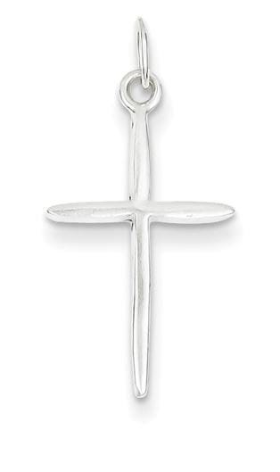Sterling Silver Passion Cross Charm