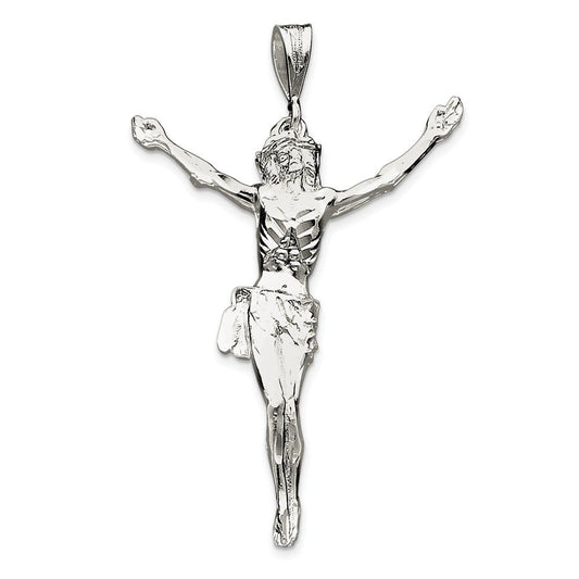 Sterling Silver Corpus (Crucified Christ) Pendant