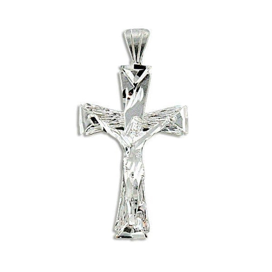 Sterling Silver Crucifix Cross Pendant