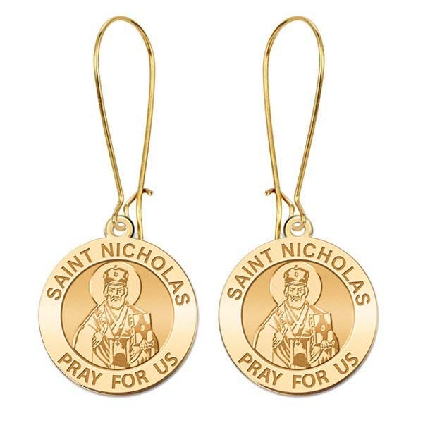 Saint Nicholas Earrings "EXCLUSIVE"