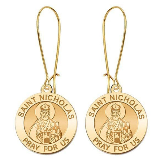 Saint Nicholas Earrings "EXCLUSIVE"