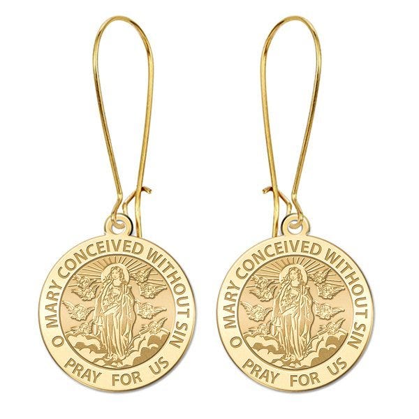 Immaculate Conception Earrings "EXCLUSIVE"