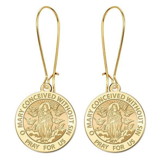 Immaculate Conception Earrings "EXCLUSIVE"