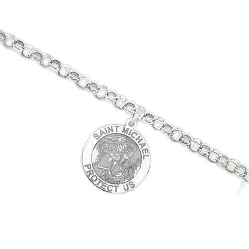 Saint Michael Religious Anklet - "EXCLUSIVE"