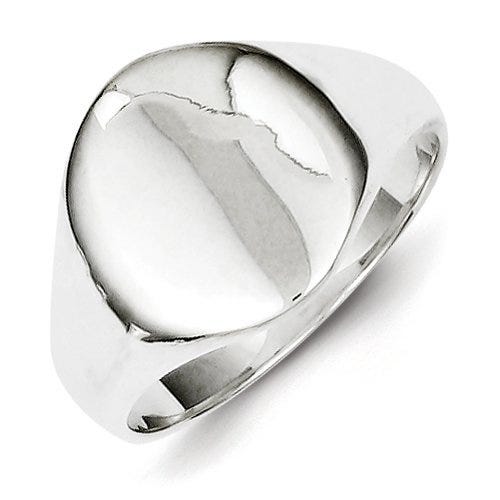 Sterling Silver Boy's Oval Signet Ring