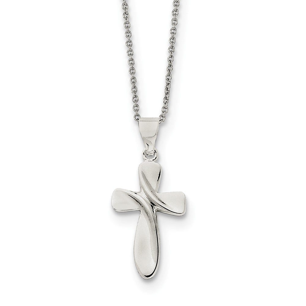 Sterling Silver Cross Necklace