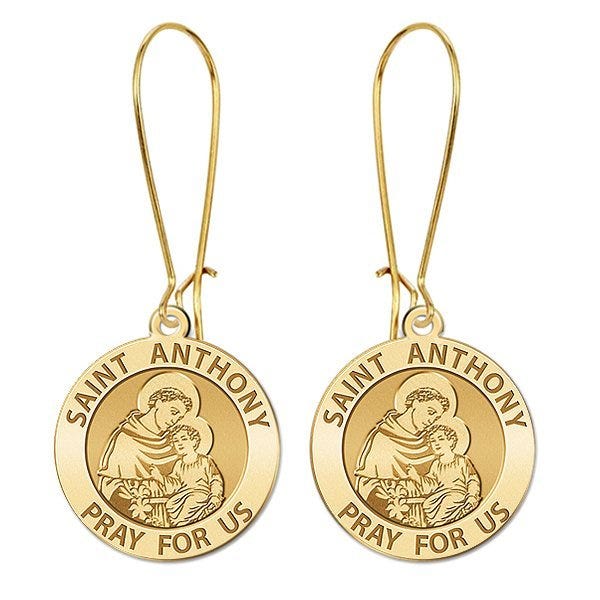 Saint Anthony Earrings "EXCLUSIVE"