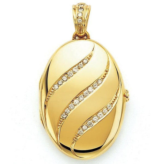 Victor Mayer 18K Gold Diamond Locket - 18K Yellow Gold