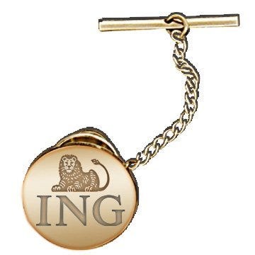 Round Tie Tack Logo Jewelry