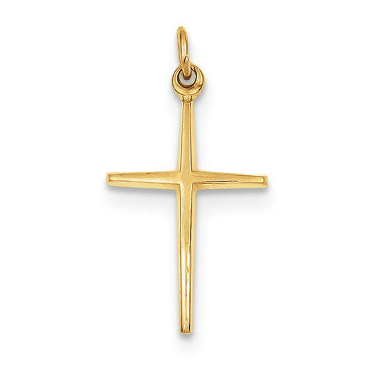 Sterling Silver & 24k Gold -plated Passion Cross Charm