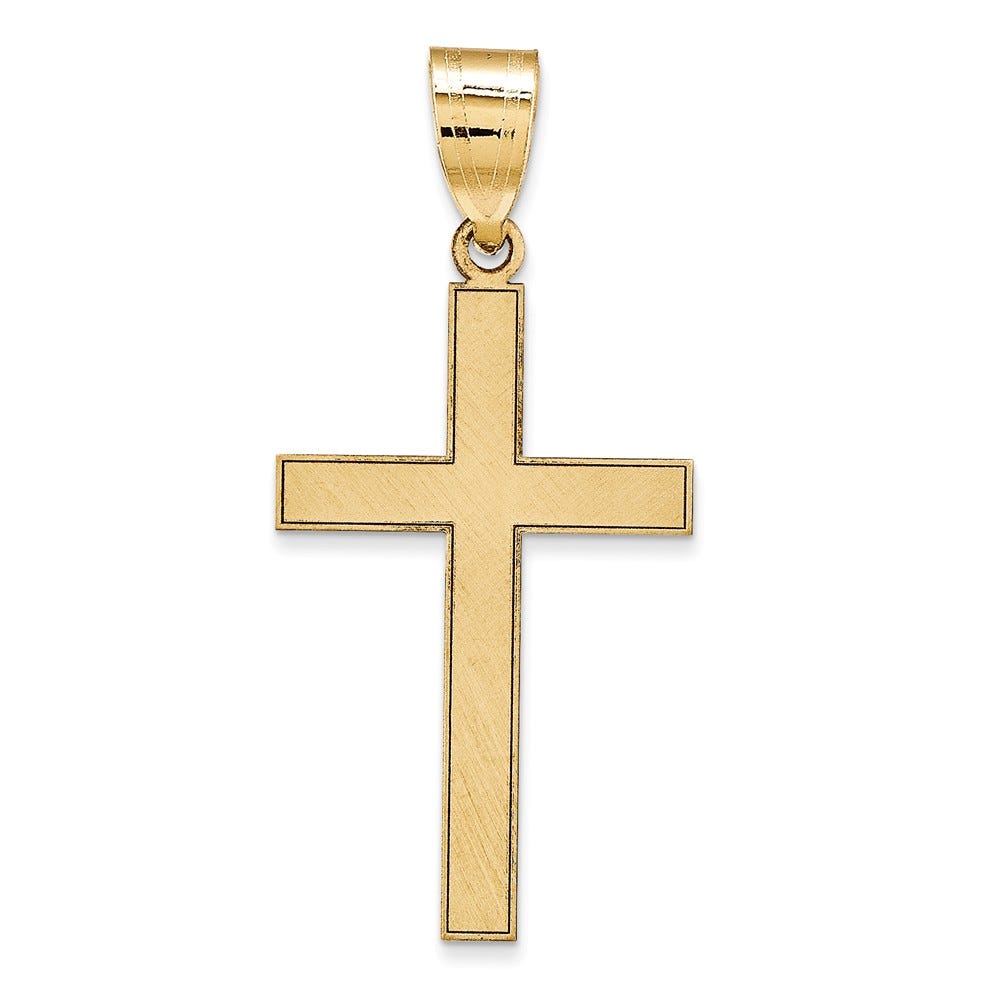 14k Florentine Cross Pendant